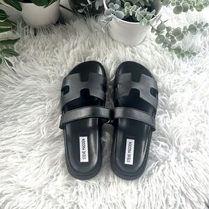 Steve Madden 🖤 Black Slide Sadlndals